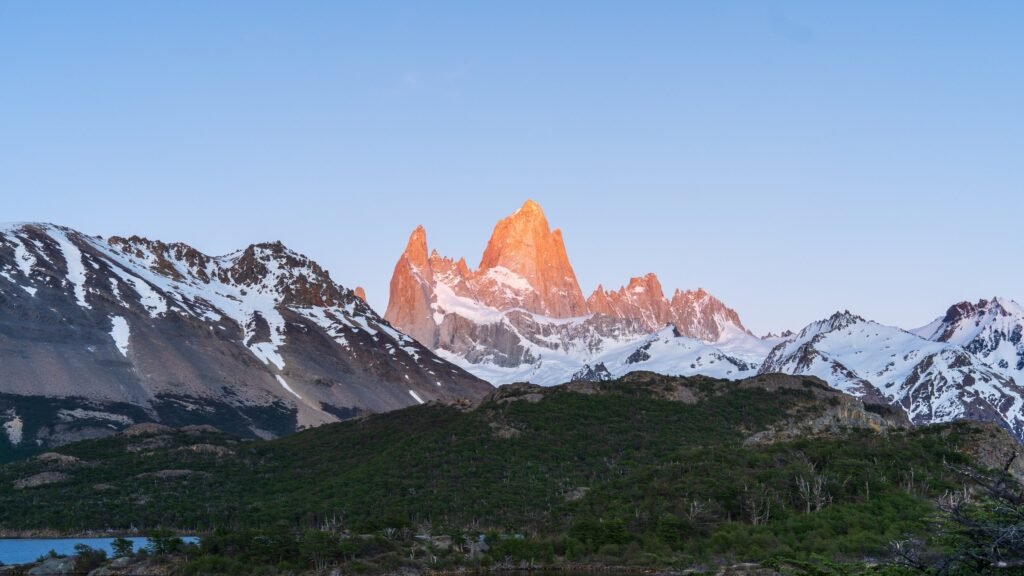Sunrise in El Chalten, Argentina