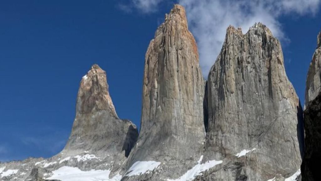 Torres del Paine mountains in Chilean Patagonia